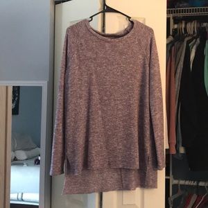 Light purple long sleeve shirt